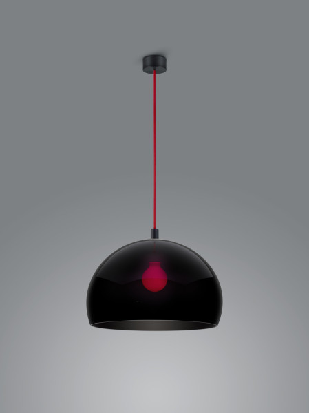 Helestra DORO E27 Pendelleuchte max.60W Mattschwarz Made in Germany 16/2340.75/5096