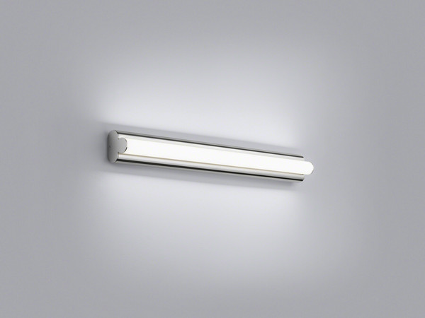 Helestra LOOM-2 LED Wandleuchte 12W IP44 90Ra Steuerbare Lichtfarbe, warm-/neutralweiss Chrom Stahl satiniert