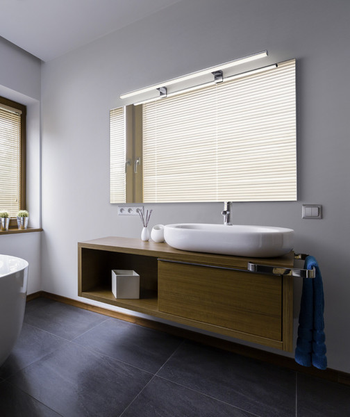 Helestra GAIA LED Wandleuchte 16W dimmbar IP44 90Ra Steuerbare Lichtfarbe Chrom 18/1816.04