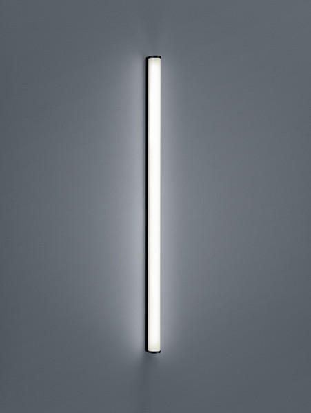 Helestra PONTO LED Wandleuchte 24W IP44 90Ra Warmweiss Mattschwarz 18/1835.22