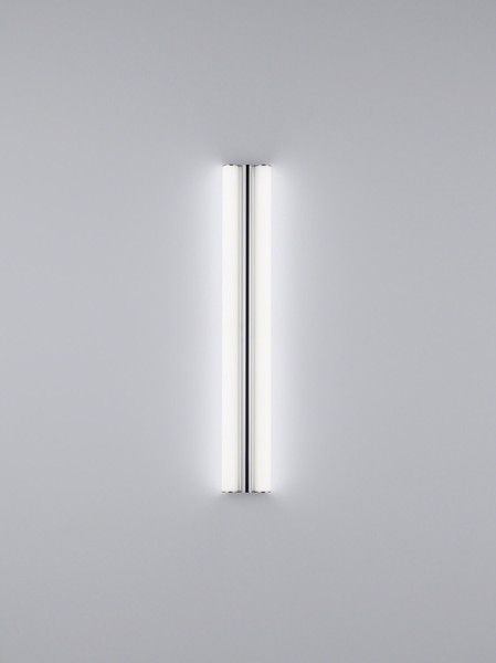 Helestra LOOM LED Wand- und Deckenleuchte 24W IP44 90Ra Steuerbare Lichtfarbe, warm-/neutralweiss Chrom Stahl satiniert