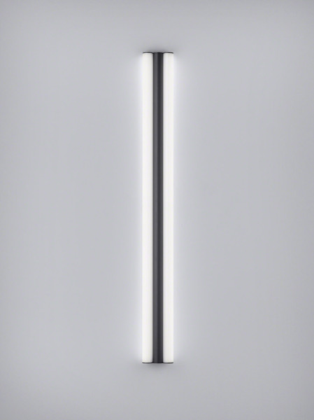 Helestra LOOM LED Wand- und Deckenleuchte 36W IP44 90Ra Steuerbare Lichtfarbe, warm-/neutralweiss Mattschwarz Stahl satiniert