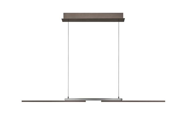 Hell More LED Pendelleuchte Dimmbar höhenverstellbar Bronze 20667/3-15