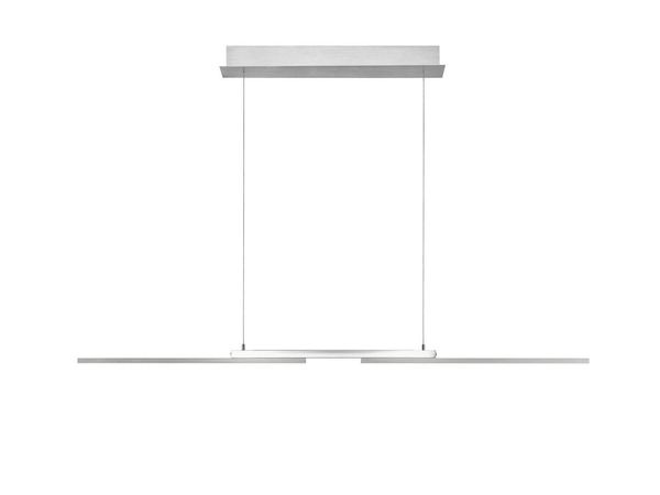 Hell More LED Pendelleuchte Dimmbar höhenverstellbar Nickel matt 20667/3-92