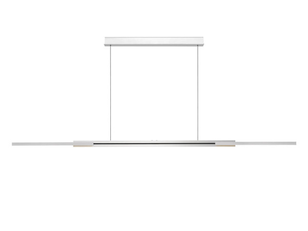 Hell Whippy LED Pendelleuchte 6-fach steuerbare Lichtfarbe Dimmbar 30-150cm >90Ra Alu 20718/1-36