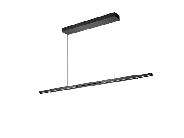 Hell Whippy LED Pendelleuchte 6-fach steuerbare Lichtfarbe Dimmbar 30-150cm >90Ra Anthrazit 20718/1-39