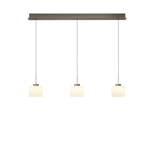 Hell Elli LED Pendelleuchte 3-fach Warmweiß Dimmbar 60-180cm >90Ra Bronze 20724/3-15