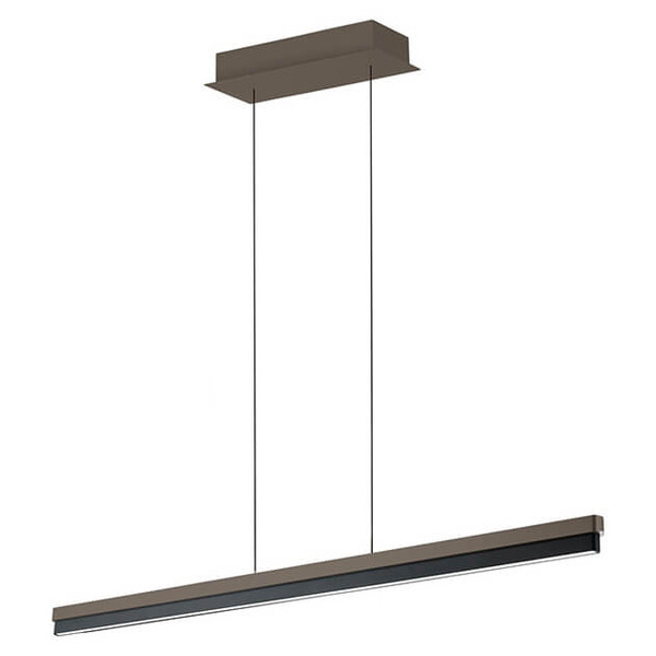 Hell LED Pendelleuchte Minou dimmbar 44W CCT steuerbare Lichtfarbe 3-stufig extrawarm- bis neutralweiss 90Ra Bronze 100x13cm 20737/1-15