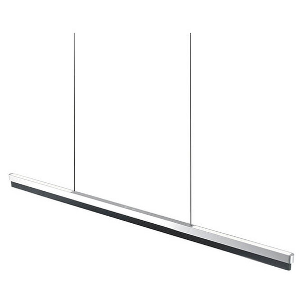Hell LED Pendelleuchte Minou dimmbar 44W CCT steuerbare Lichtfarbe 3-stufig extrawarm- bis neutralweiss 90Ra Alu matt 100x13cm 20737/1-37