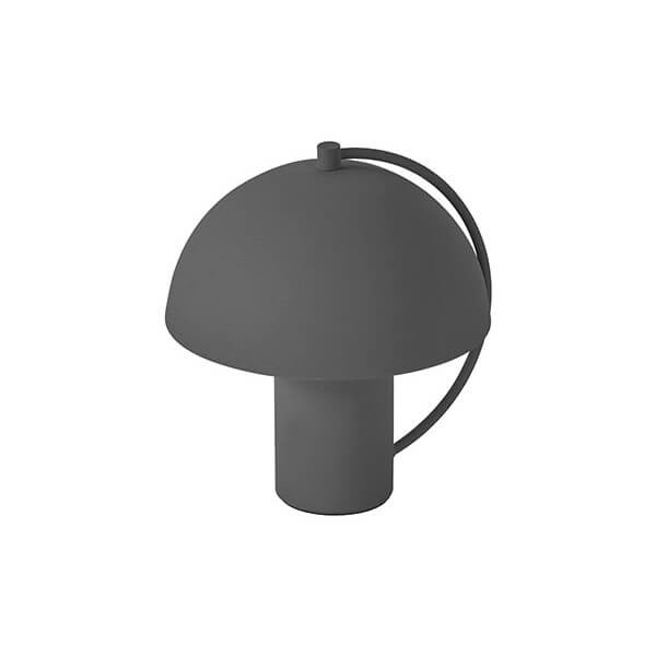 Hell LED Akku-Tischleuchte Hedda dimmbar 1,5W CCT steuerbare Lichtfarbe 2-stufig extrawarm- bis warmweiss 90Ra Schwarz 17,5cm 50456/1-06