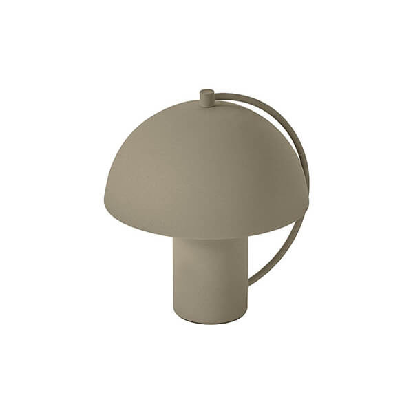 Hell LED Akku-Tischleuchte Hedda dimmbar 1,5W CCT steuerbare Lichtfarbe 2-stufig extrawarm- bis warmweiss 90Ra Olivgrün 17,5cm 50456/1-43