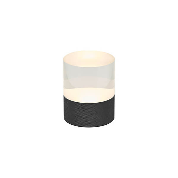 Hell LED Akku-Tischleuchte Trophy dimmbar 1,8W CCT steuerbare Lichtfarbe 2-stufig extrawarm- bis warmweiss 90Ra Schwarz 10cm 50458/1-06