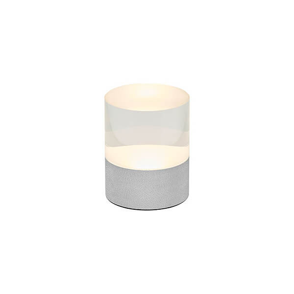 Hell LED Akku-Tischleuchte Trophy dimmbar 1,8W CCT steuerbare Lichtfarbe 2-stufig extrawarm- bis warmweiss 90Ra Alu matt 10cm 50458/1-37