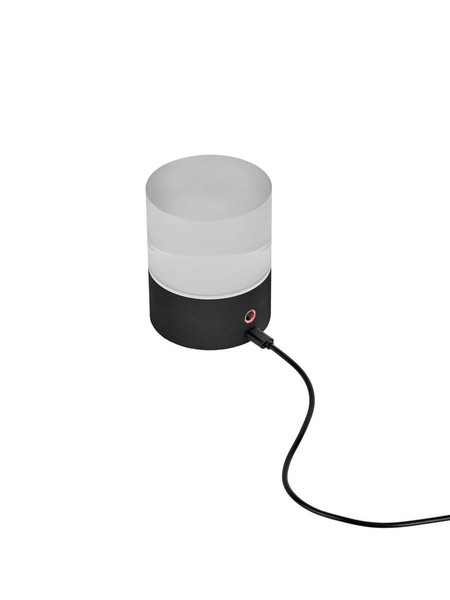 Hell Trophy LED Akku Tischleuchte steuerbare Lichtfarbe Dimmbar 90Ra Schwarz 50458/1-06