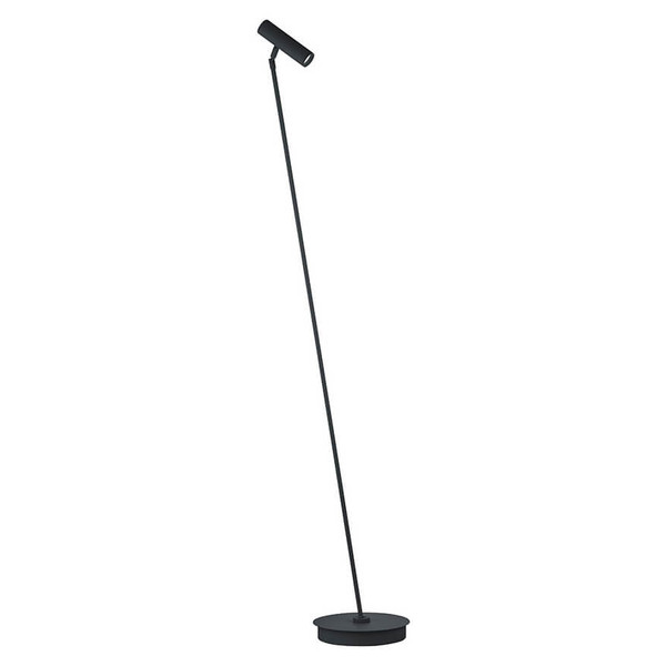 Hell LED Stehleuchte Tom Pro dimmbar 7,5W CCT steuerbare Lichtfarbe 3-stufig extrawarm- bis neutralweiss 90Ra Schwarz 140cm 60550/1-06