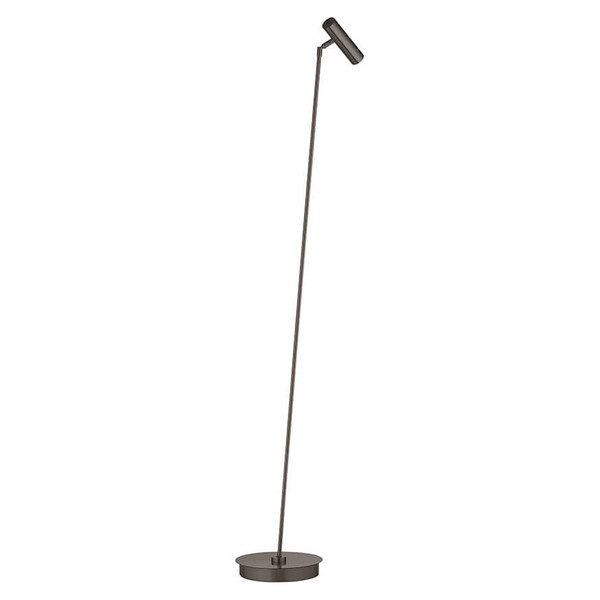 Hell LED Stehleuchte Tom Pro dimmbar 7,5W CCT steuerbare Lichtfarbe 3-stufig extrawarm- bis neutralweiss 90Ra Bronze 140cm 60550/1-15