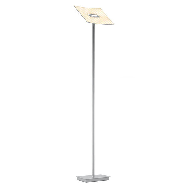 Hell LED Stehleuchte Modena X dimmbar 36W warmweiss 90Ra Nickel matt 180cm 60577/1-92