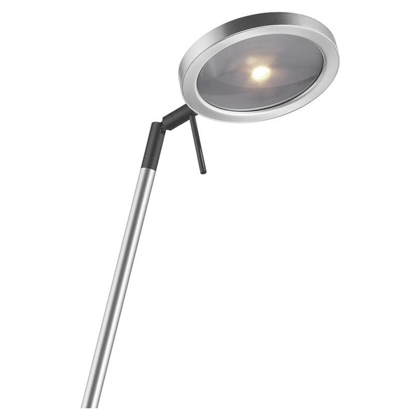 Hell LED Stehleuchte Stance dimmbar 12W CCT steuerbare Lichtfarbe 3-stufig extrawarm- bis neutralweiss 90Ra Alu matt 135cm 60589/1-37