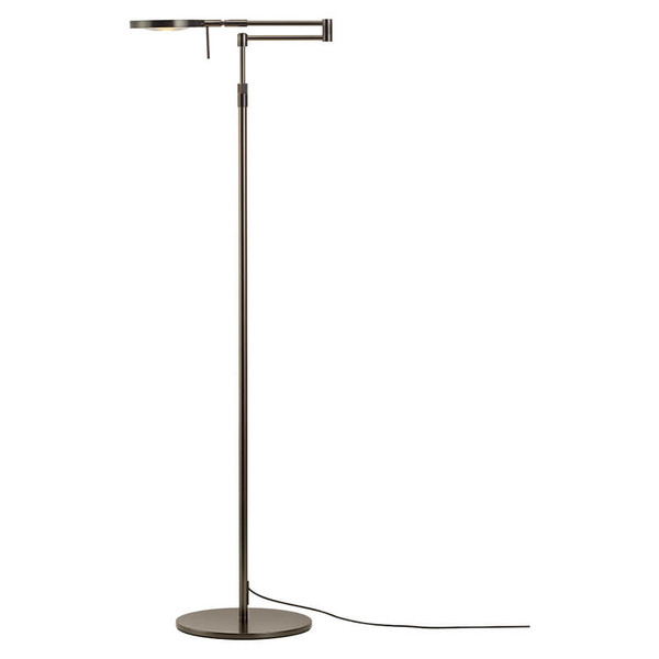 Hell LED Stehleuchte Stance dimmbar 12W CCT steuerbare Lichtfarbe 3-stufig extrawarm- bis neutralweiss 90Ra Bronze 144cm 60590/1-15