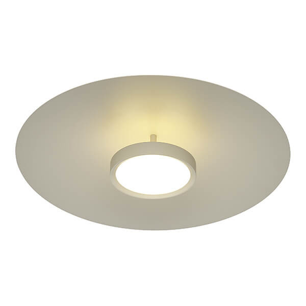 Hell LED Deckenleuchte Core dimmbar 29W warmweiss 90Ra B-Link Sand Ø50cm 70634/1-13