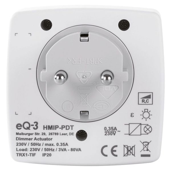 Homematic IP Dimmer-Steckdose - Phasenabschnitt (PE) HmIP-PDT-PE 150327A0