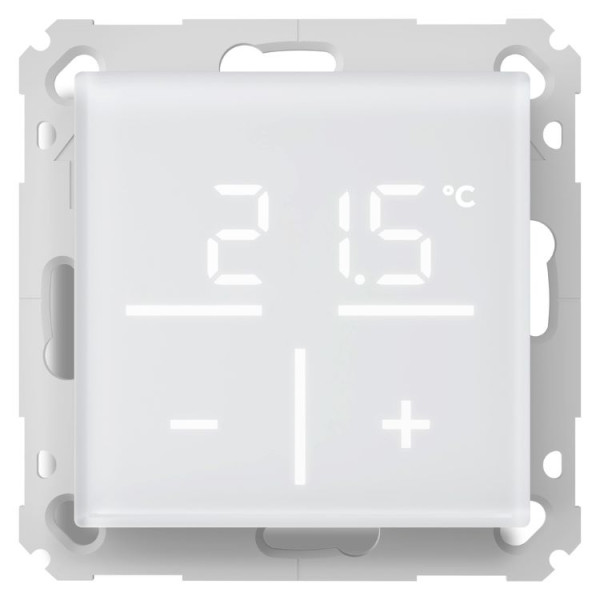 Homematic IP Glas-Wandthermostat mit CO2-Sensor - HmIP-WGTC weiß 161333A0