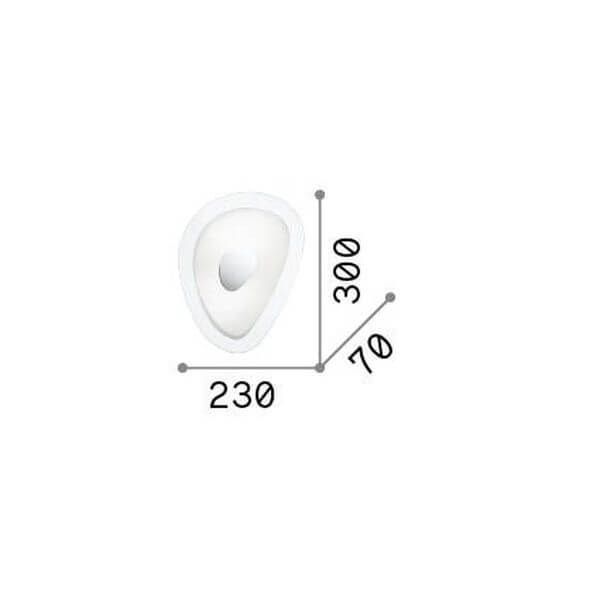 Ideal Lux GEKO Deckenleuchte E27 2-fach dimmbar Weiss 010861