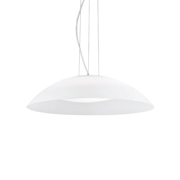 Ideal Lux LENA Pendelleuchte E27 3-fach ⌀640mm dimmbar Weiss 035727