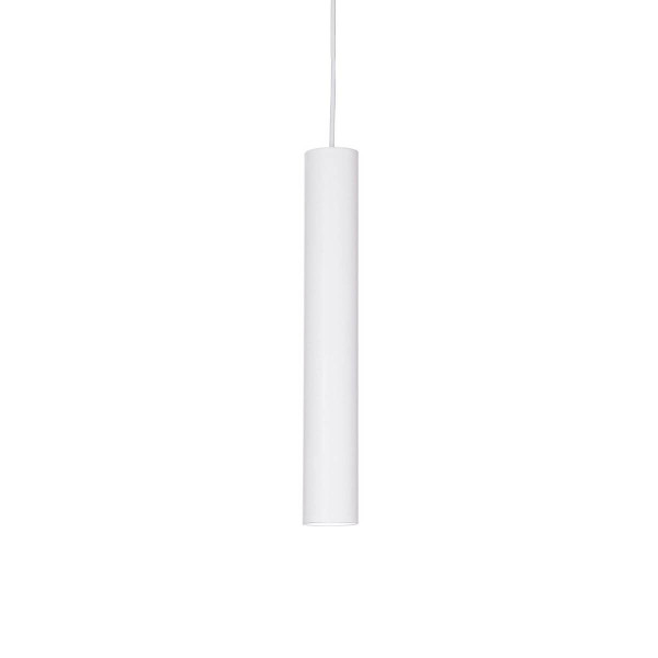 Ideal Lux LOOK GU10 Pendelleuchte ⌀60mm dimmbar Weiss warmweiss 104935