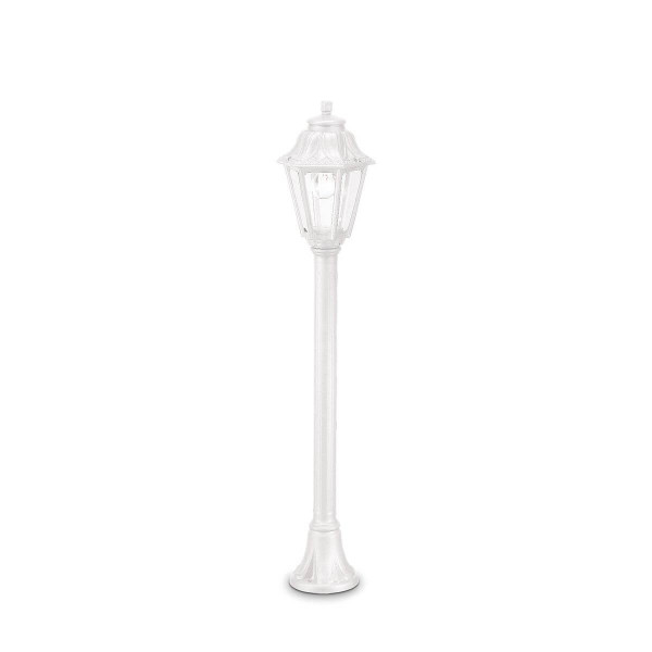 Ideal Lux DAFNE E27 Stehleuchte 23W ⌀220mm dimmbar Weiss IP55 CCT einstellbare Lichtfarbe 120454