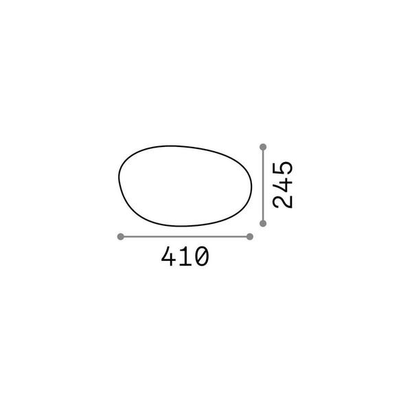 Ideal Lux SASSO Stehleuchte E27 dimmbar Weiss IP44 161778