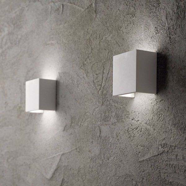 Ideal Lux FLASH GESSO Wandleuchte G9 dimmbar Weiss 214672