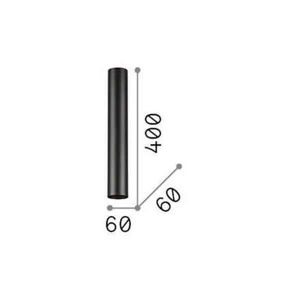 Ideal Lux LOOK GU10 Deckenleuchte ⌀60mm dimmbar Weiss warmweiss 233215