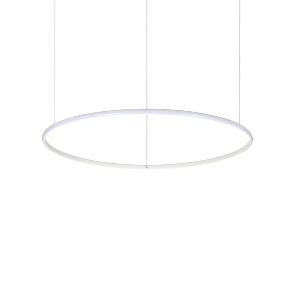 Ideal Lux HULAHOOP LED Pendelleuchte 41W ⌀815mm Weiss warmweiss 258768
