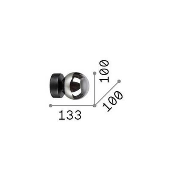 Ideal Lux PERLAGE G9 Wandleuchte dimmbar Amber warmweiss 317809