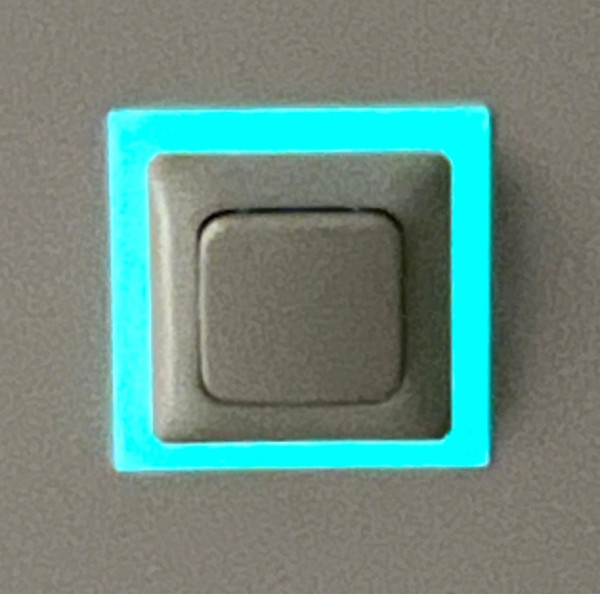 4 x im Dunkeln leuchtende Rahmen Steckdosen Schalter Universal 100x100mm