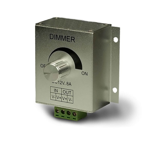 ISOLED LED PWM-Dimmer, 1 Kanal, 12-24V DC 8A