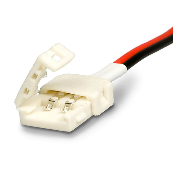 ISOLED Clip-Kabelanschluss C1-28 für 2-pol. IP20 Flexstripes 8mm, Pitch >12mm