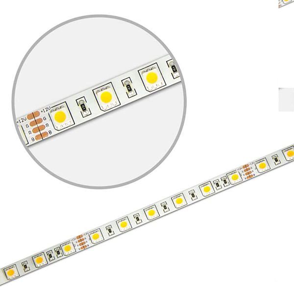 ISOLED LED SIL-RGB Flexband Streifen, 24V, 14,4W, IP66, 60 LED/m