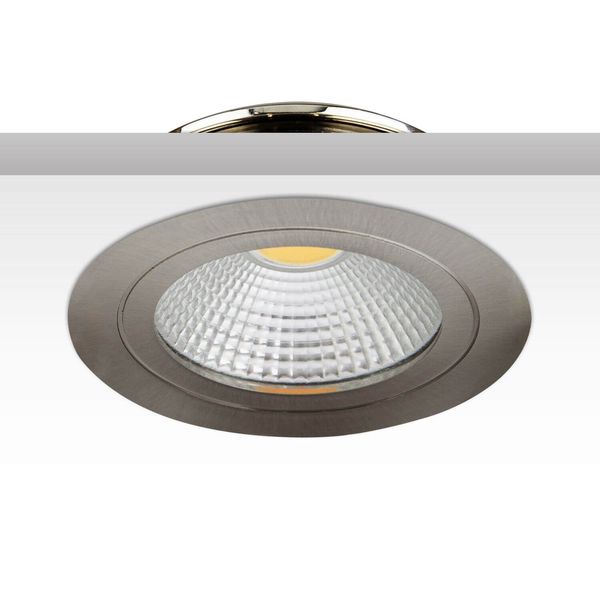 ISOLED LED Möbel-Einbaustrahler COB mit Reflektor, 3W, 60°, nickel geb., warmweiß