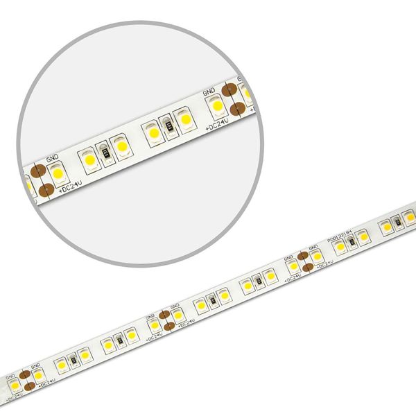 ISOLED LED SIL840 Flexband Streifen, 24V, 9,6W, IP20, neutralweiß, 120 LED/m