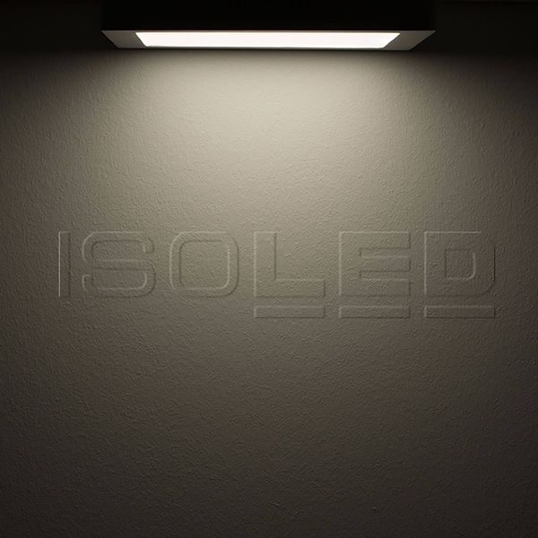 ISOLED LED Deckenleuchte weiß, 18W, quadratisch, 220x220mm, neutralweiß