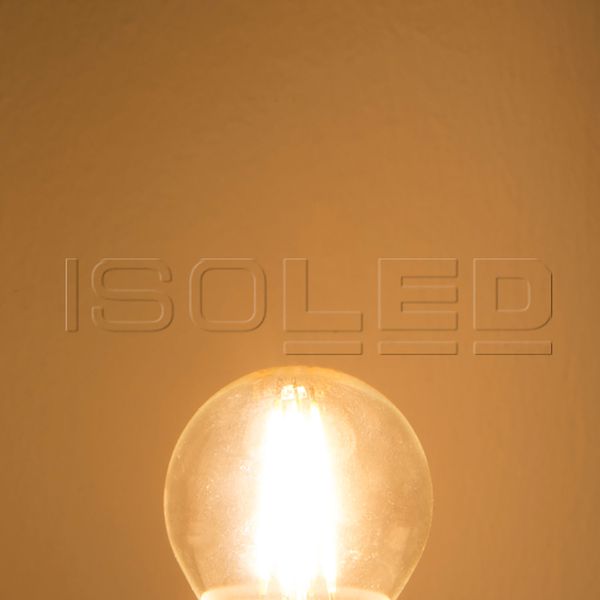 ISOLED E14 LED Illu, 4W, klar, warmweiß, dimmbar