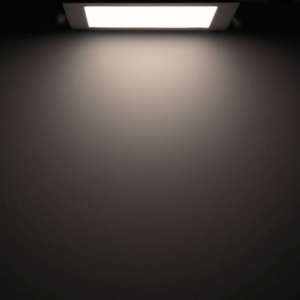 ISOLED LED Downlight, 15W, eckig, ultraflach, weiß, neutralweiß, dimmbar
