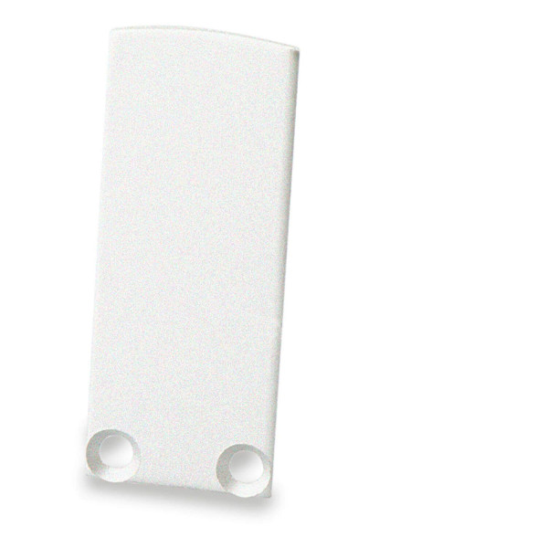ISOLED Endkappe EC18 für SURF12 RAIL inkl. COVER4 mit TUNNEL, Alu eloxiert