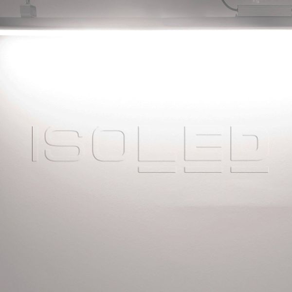 ISOLED LED Hallenleuchte Linear frosted, 120cm, 150W, IK10, IP65, neutralweiß, 1-10V dimmbar