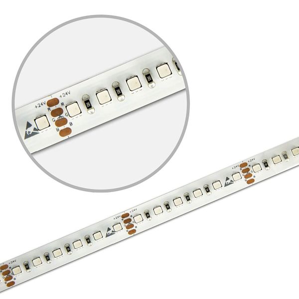 ISOLED LED HEQ HighPower RGB Flexband Streifen, 24V, 28,8W, IP20, 120 LED/m