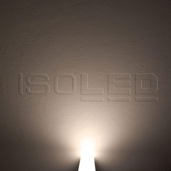 ISOLED 3-PH Linearleuchte 600mm, 20W, 110°, weiß matt, 3000K