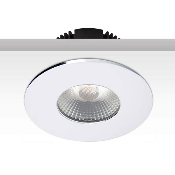 ISOLED Cover Aluminium chrom für Einbaustrahler Sys-68