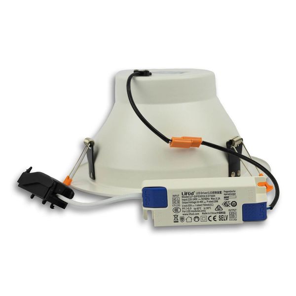 ISOLED LED Downlight Reflektor 30W, 60°, CRI95, UGR19, neutralweiß